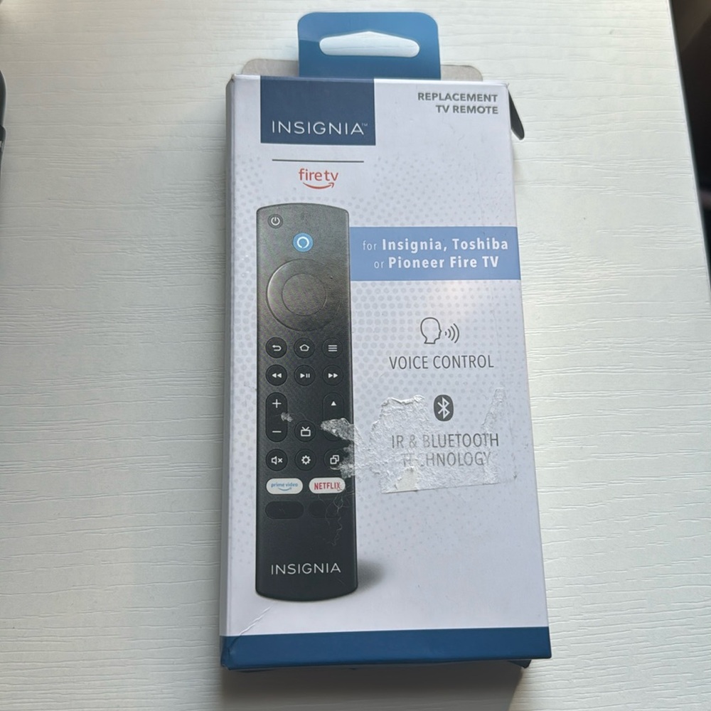 brand new insignia fire tv remote